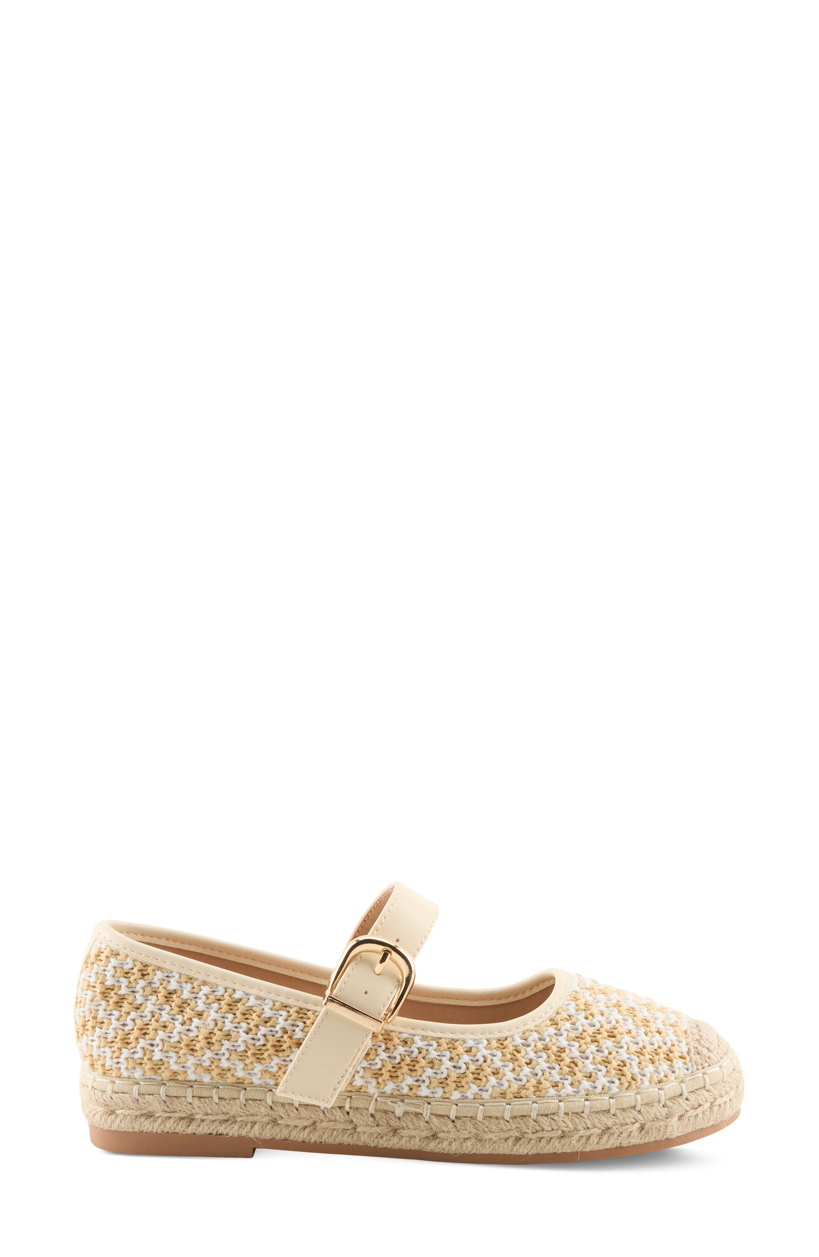 AZURA BY SPRING STEP Seaharbor Mary Jane Flat, Alternate, color, Beige Multi