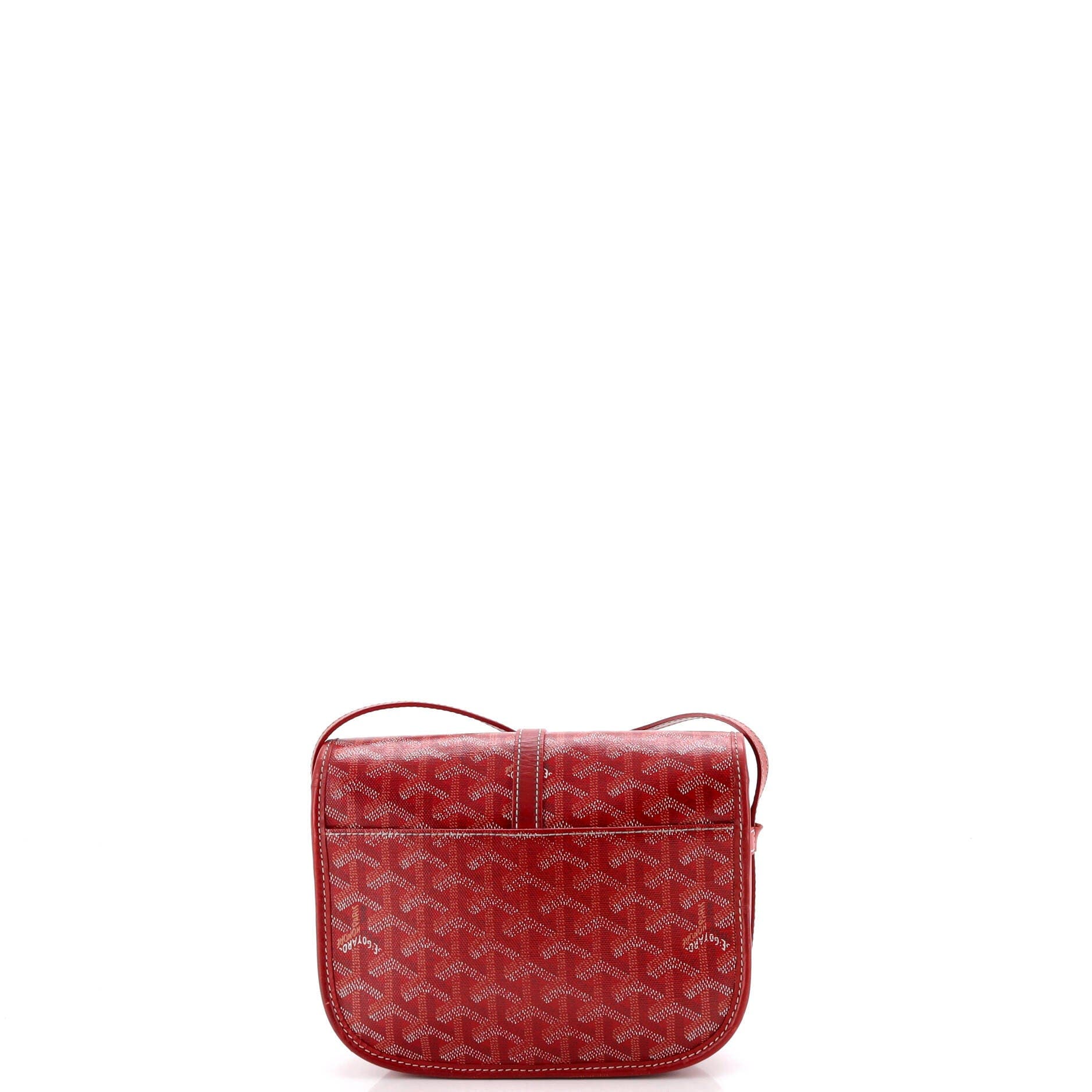 Belvedere II Messenger Bag Coated Canvas PM, Alternate, color, Red