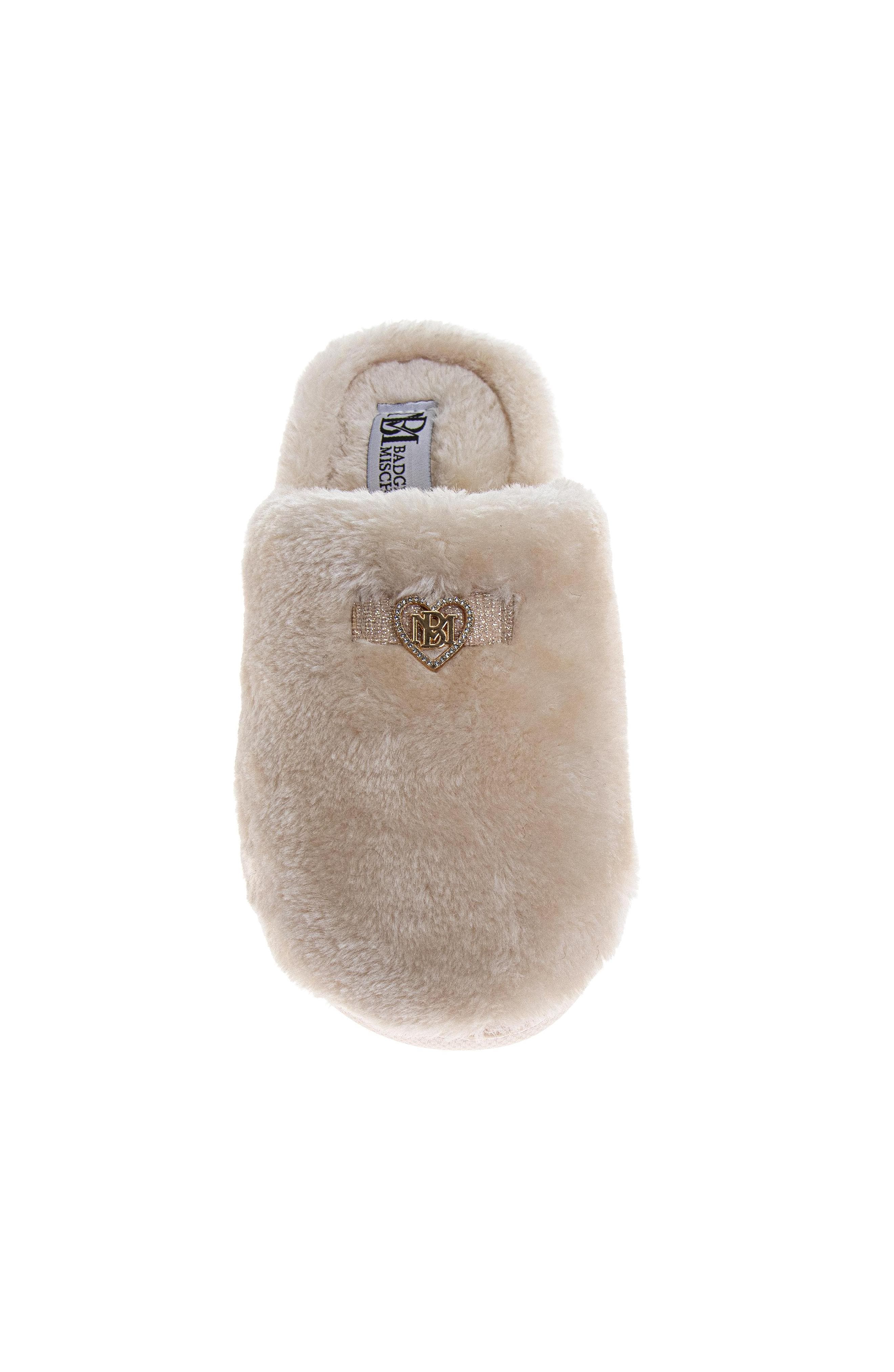 Womens Classic Elegant Slippers, Alternate, color, NUDE