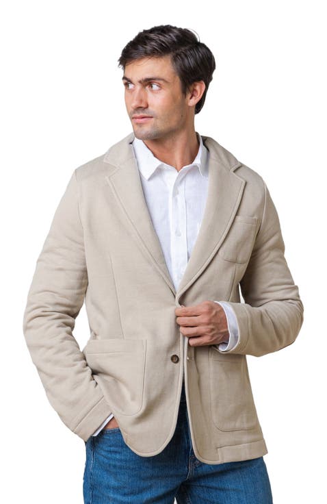 Men's Fleece Blazer