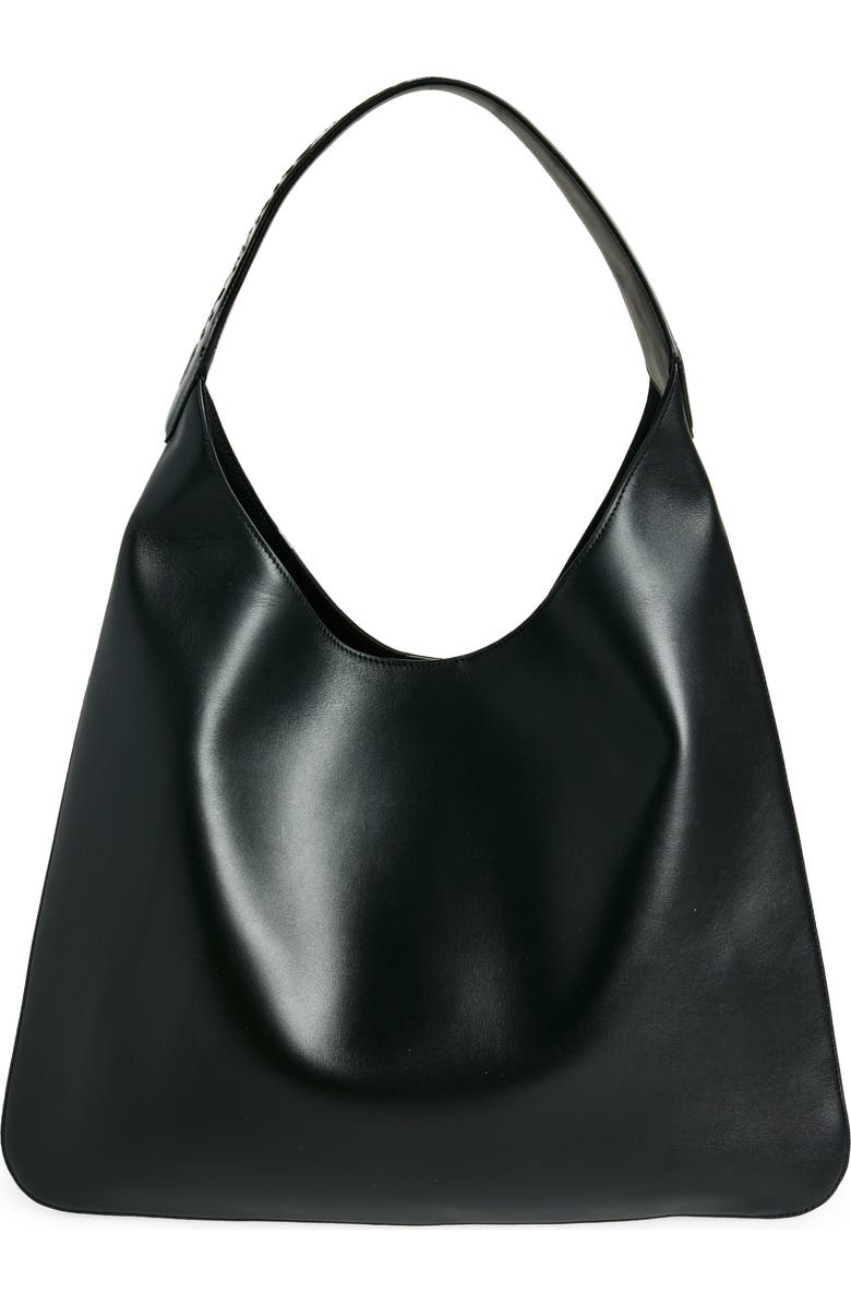 Off-White Metropolitan Leather Hobo Bag, Alternate, color,