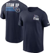 Nike Men's Nike Navy Tennessee Titans Blitz Essential T-Shirt