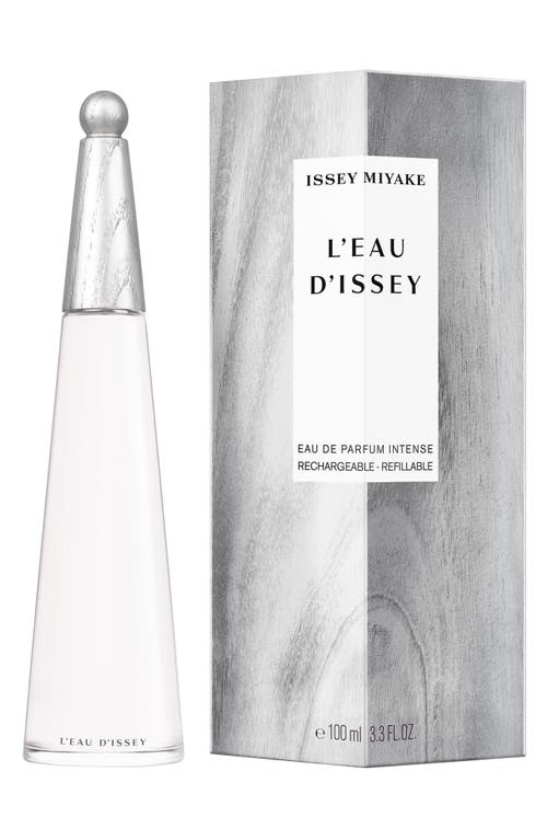 Issey Miyake L'eau D'issey Refillable Eau De Parfum Intense In Transparent