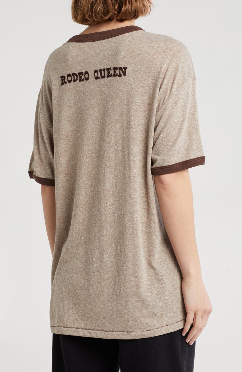 MOTHER The Lowdown Graphic Ringer T-Shirt, Alternate, color, 