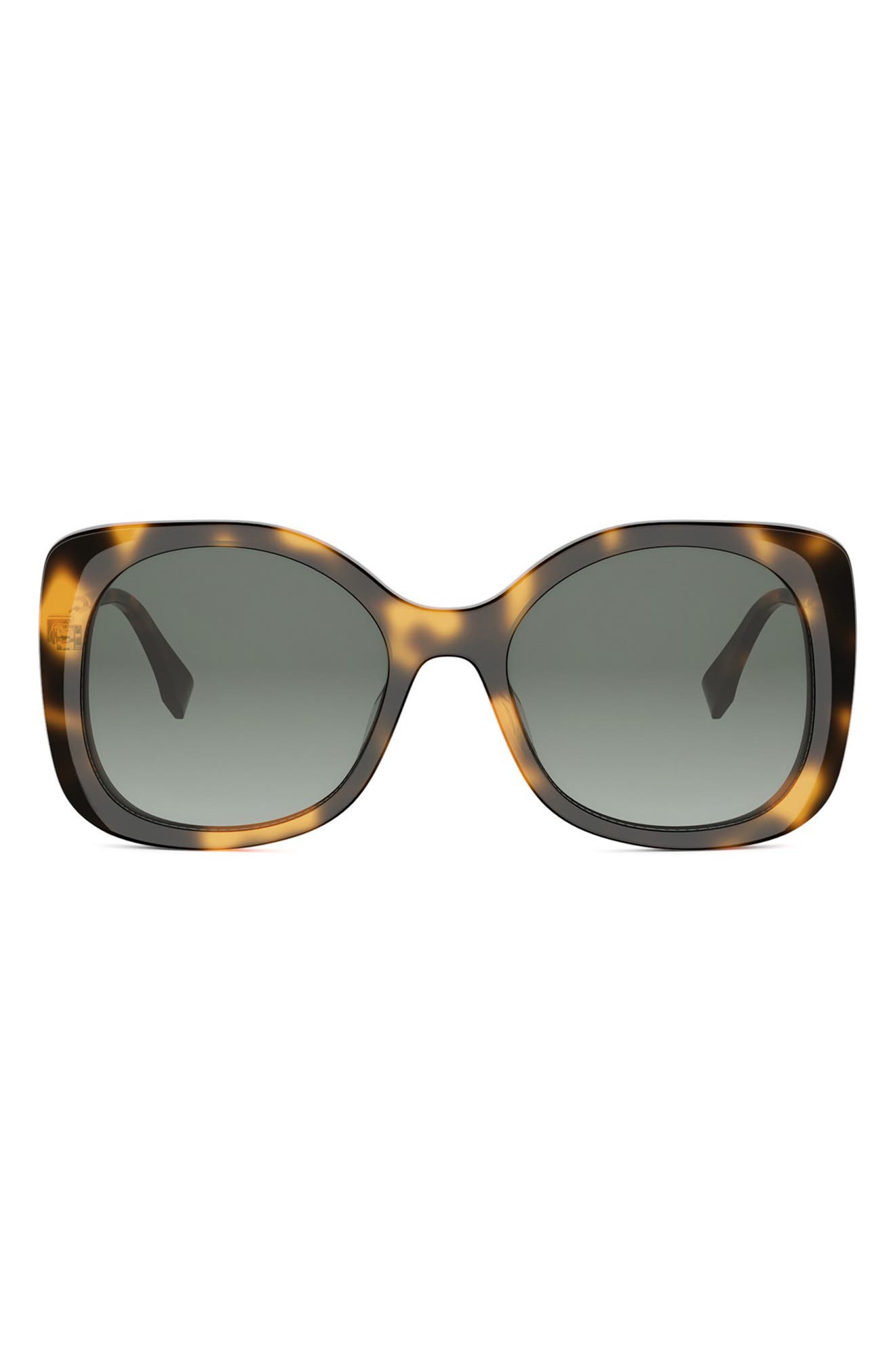 selected BLONDE HAVANA / GRADIENT GREEN