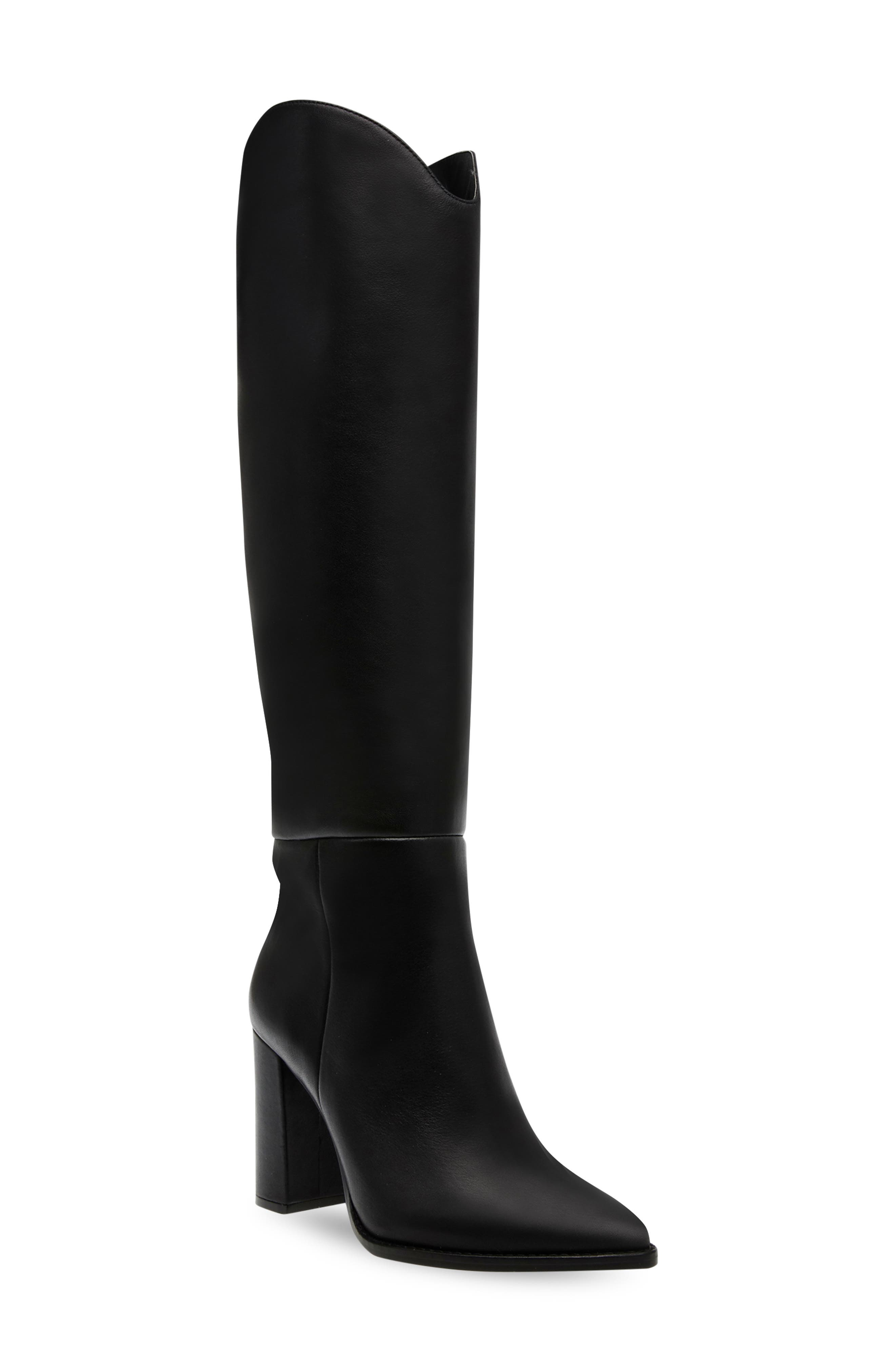 Steve Madden Bixby Pointed Toe Knee High Boot, Main, color, 