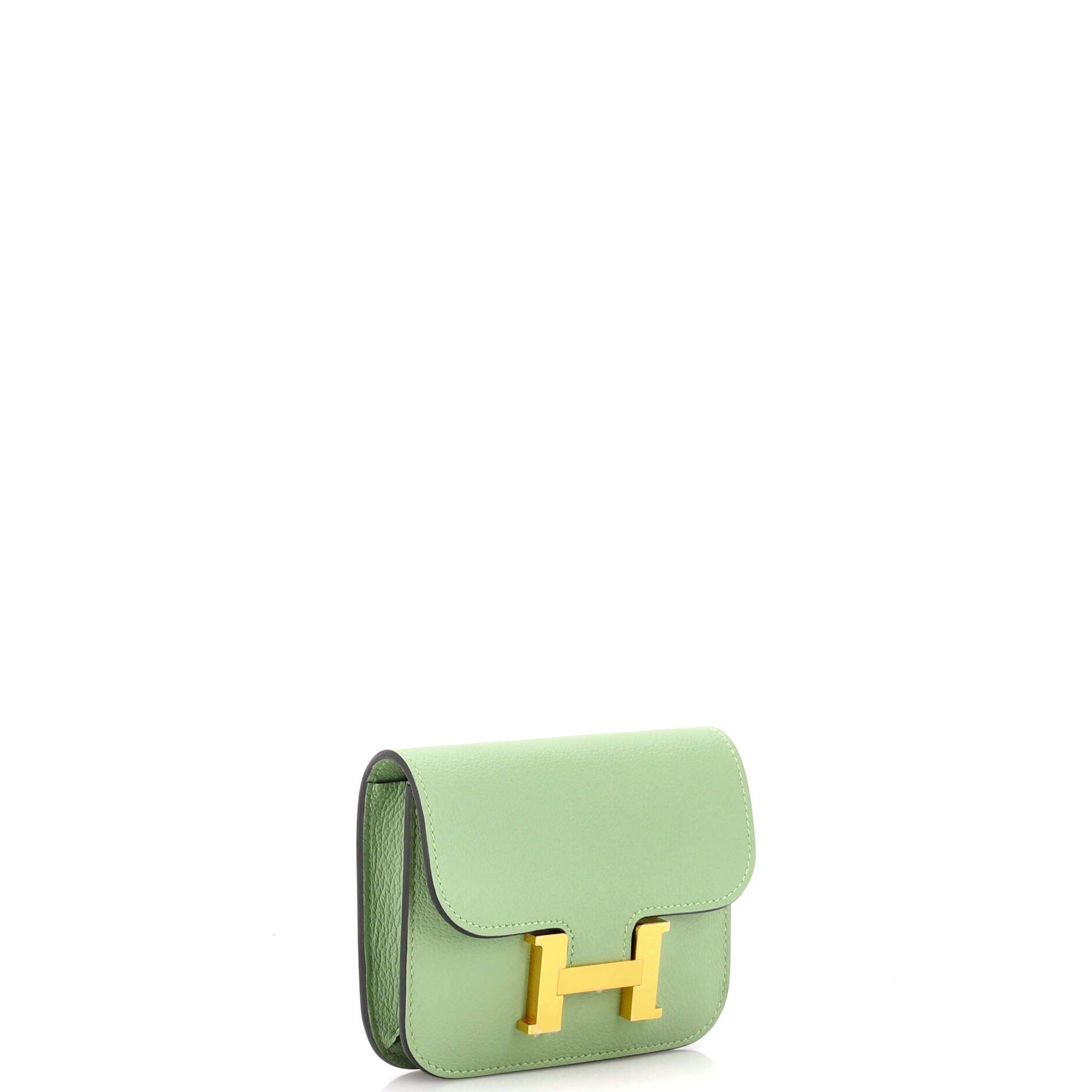 Constance Slim Wallet Evercolor, Alternate, color, Green