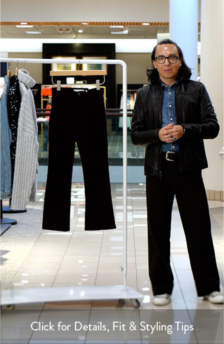 Sienna Crop Flare Corduroy Jeans, sales video thumbnail