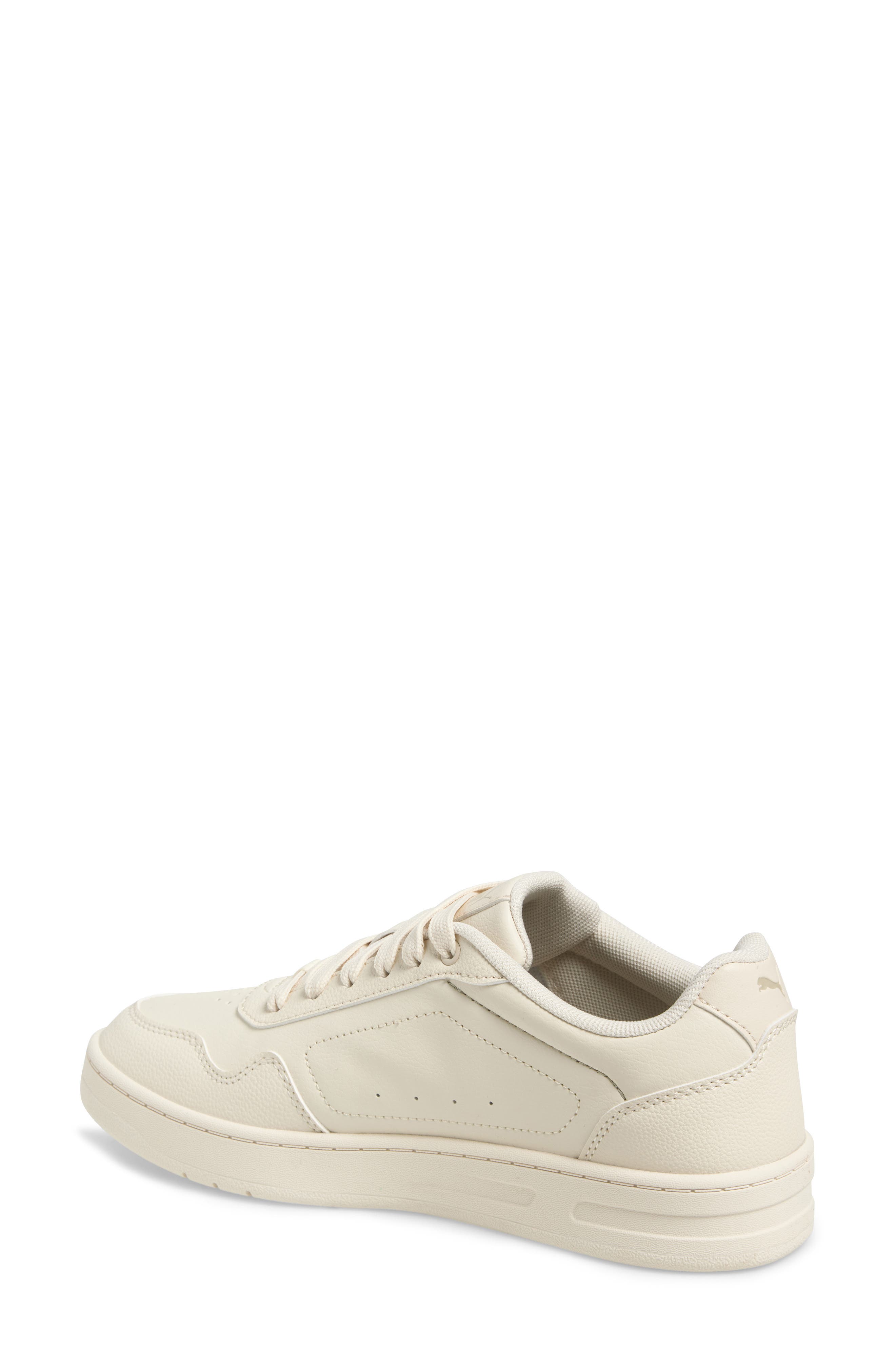 PUMA Court Classy Sneaker, Alternate, color, Alpine Snow-Desert Dust