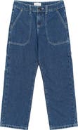 THE NEW Kids' Parks Contrast Stitch Straight Leg Jeans