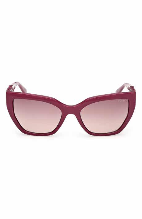 GUESS Cat Eye Sunglasses