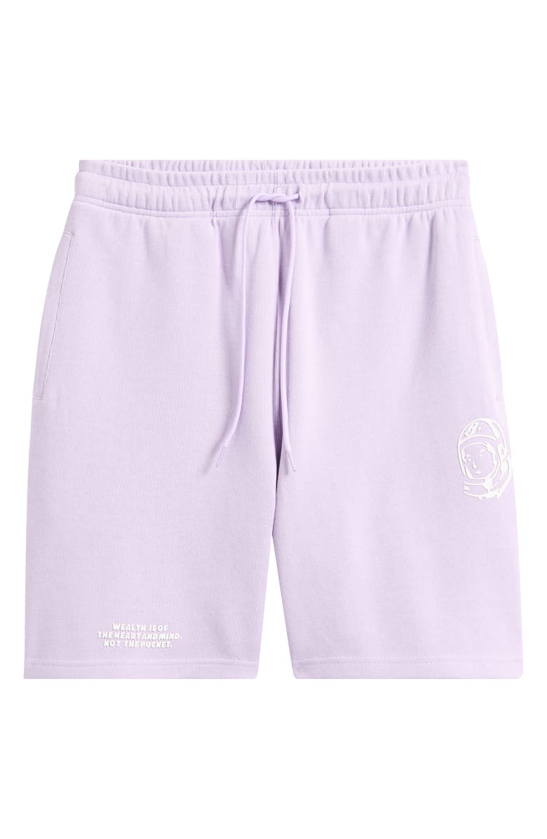 Billionaire Boys Club BB Helmet Cotton Drawstring Shorts, Alternate, color, Pastel Lilac