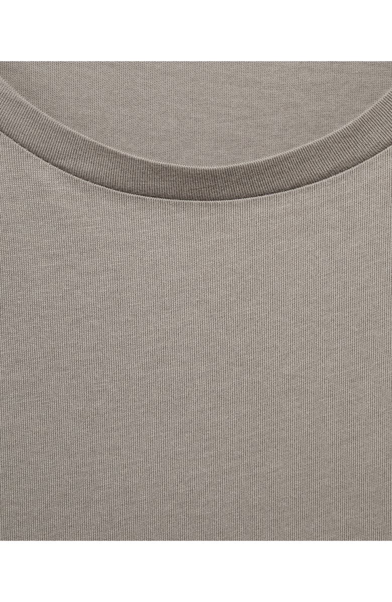 MANGO Short Cotton Pajamas, Alternate, color, Taupe