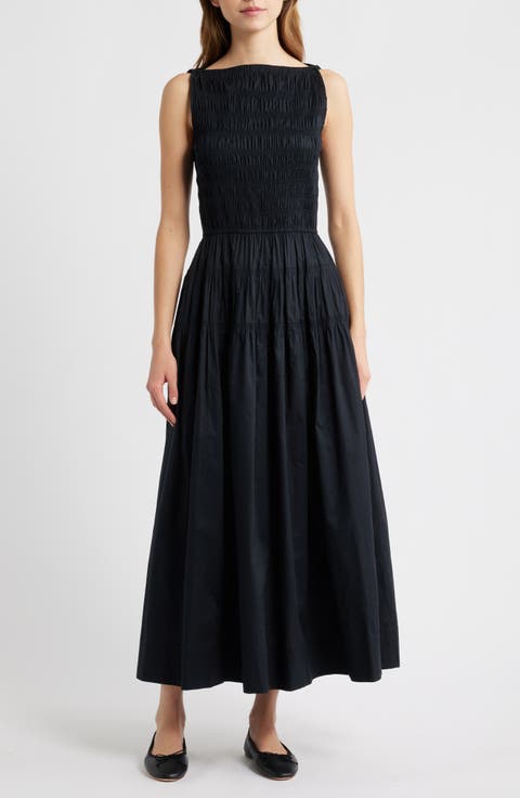 Melie Boat Neck Dress