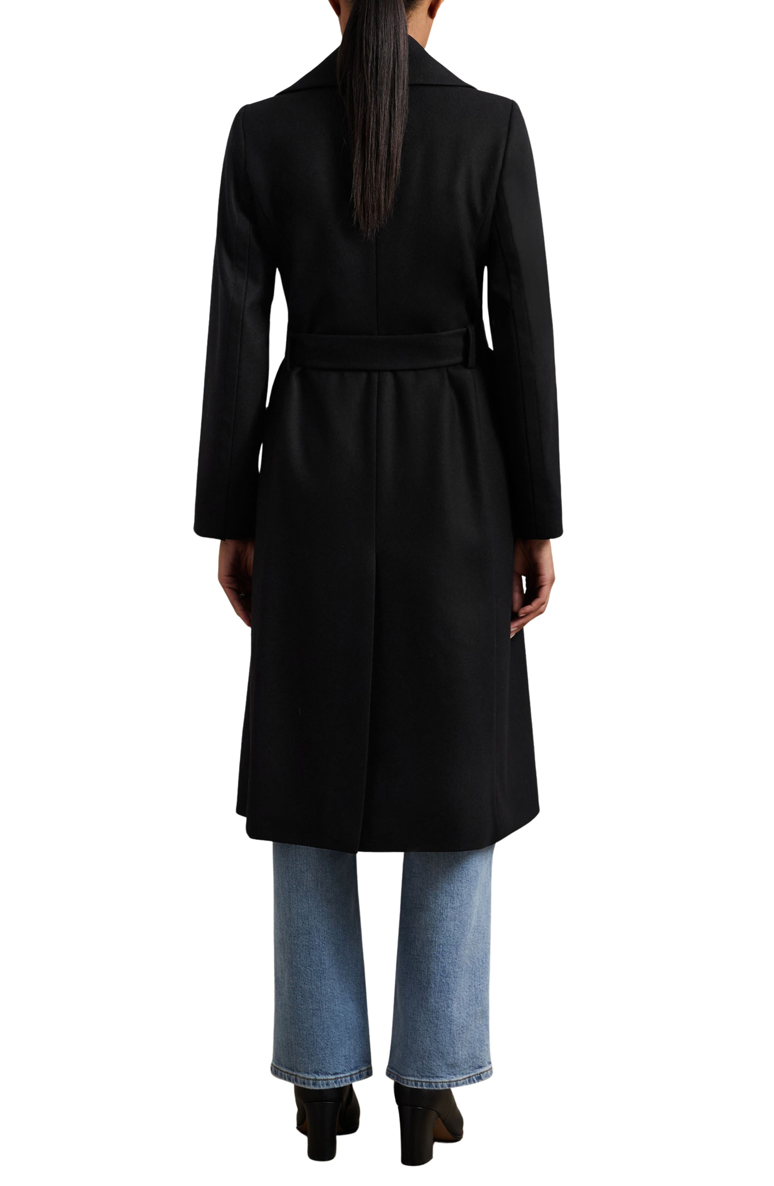 Odette Wool Blend Wrap Coat - image 2