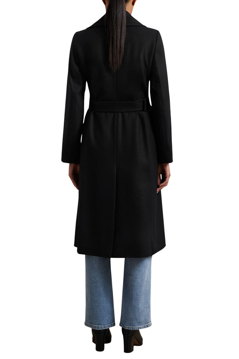Odette Wool Blend Wrap Coat (Women) | Nordstrom