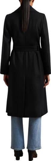 Reiss Odette Wool Blend Wrap Coat | Nordstrom