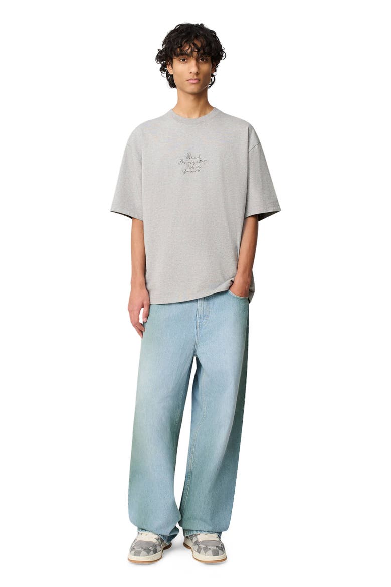 New York City T-Shirt, Main, color, Grey Melange