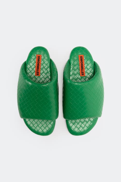 Simonmiller Woven Bubble Slide In Green