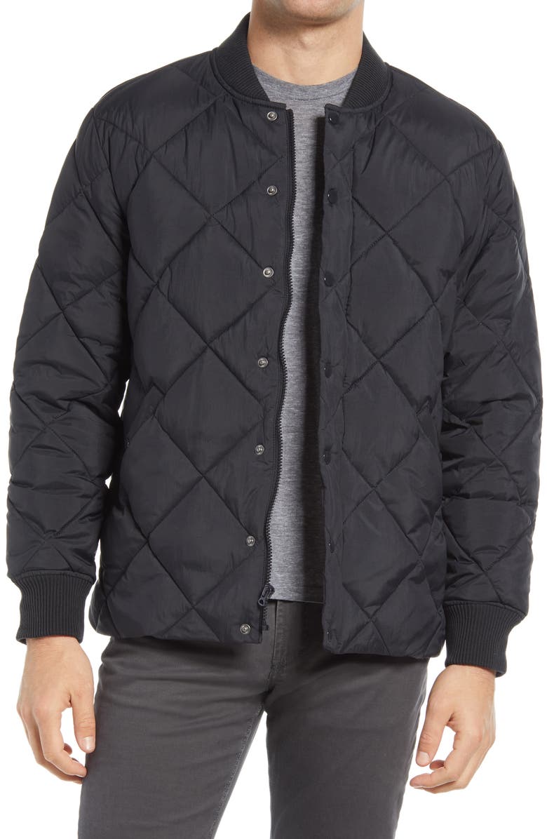 Madewell Quilted Puffer Jacket, Main, color, 