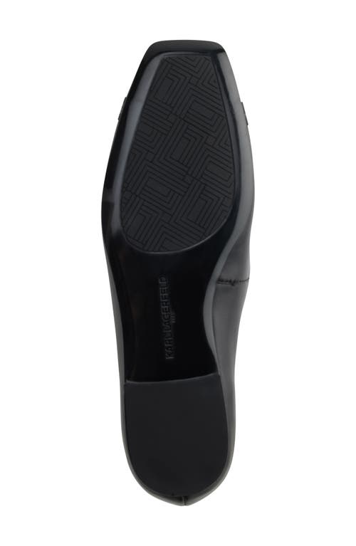 Karl Lagerfeld Paris Zayne Cap Toe Ballet Flat