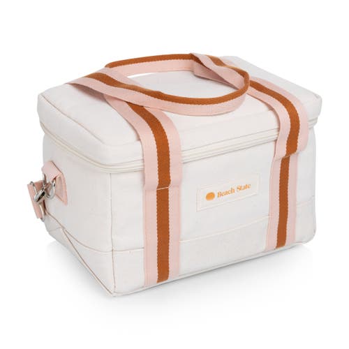 Beach State Lanikai Sunset Lunch Bag Tote In White