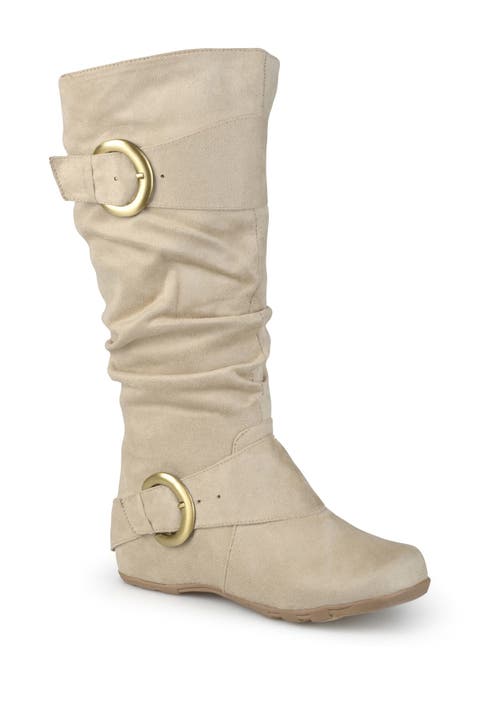 Jester Side Buckle Tall Boot (Women) (Wide Calf)