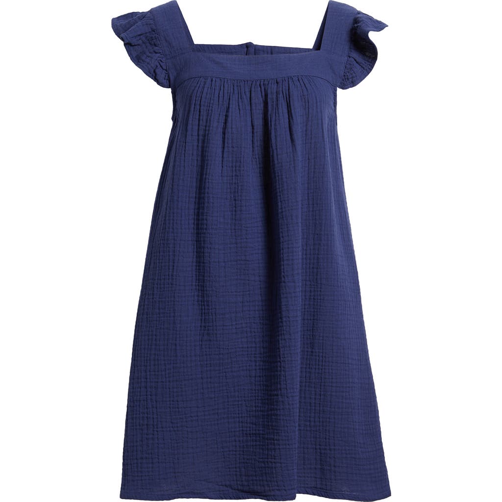 Hatley Patriot Blue Cotton Shift Dress In Patriot Blue