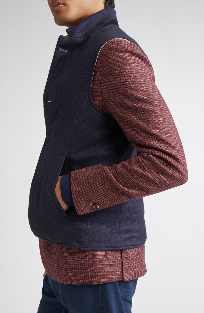 Eleventy Reversible Technical Vest, Alternate, color, 11-02 Blue And Sand