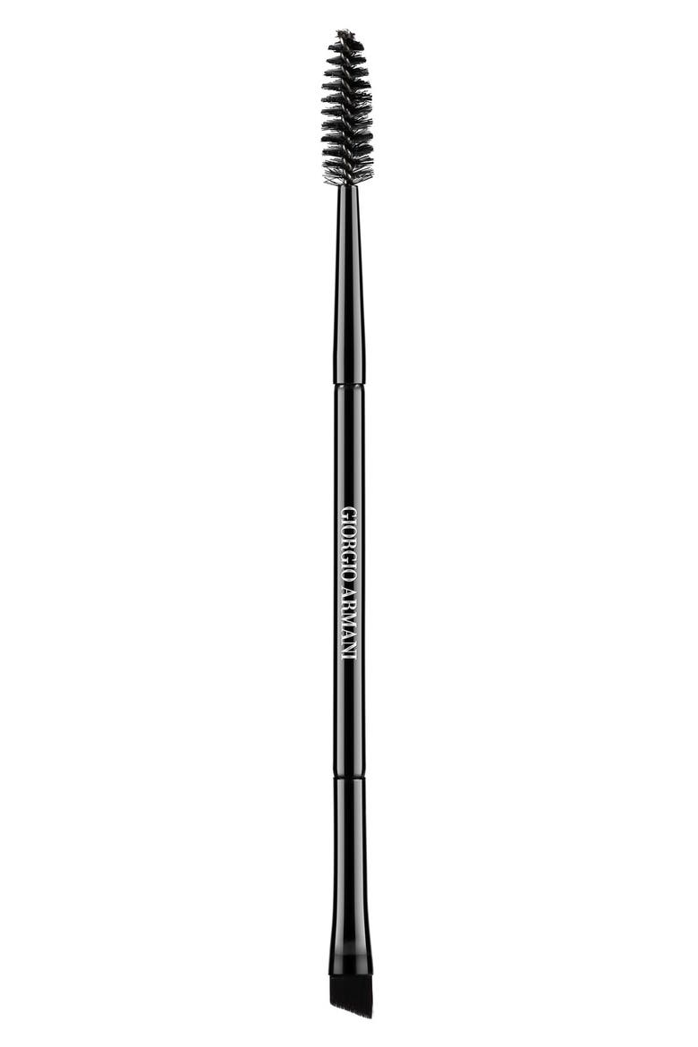Giorgio Armani Made to Measure Dual-Sided Eye & Brow Brush, Main, color, NO COLOR