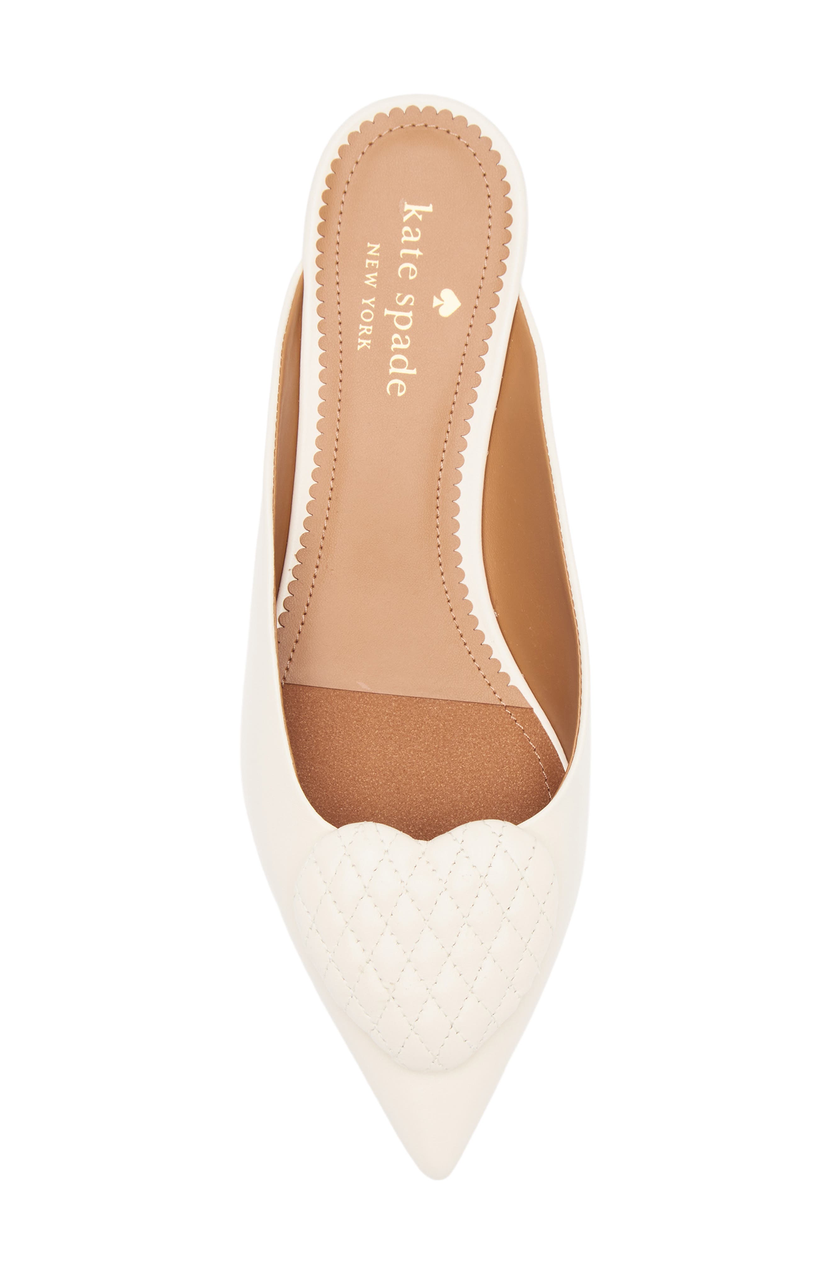zola heart mule, Alternate, color, PARCHMENT