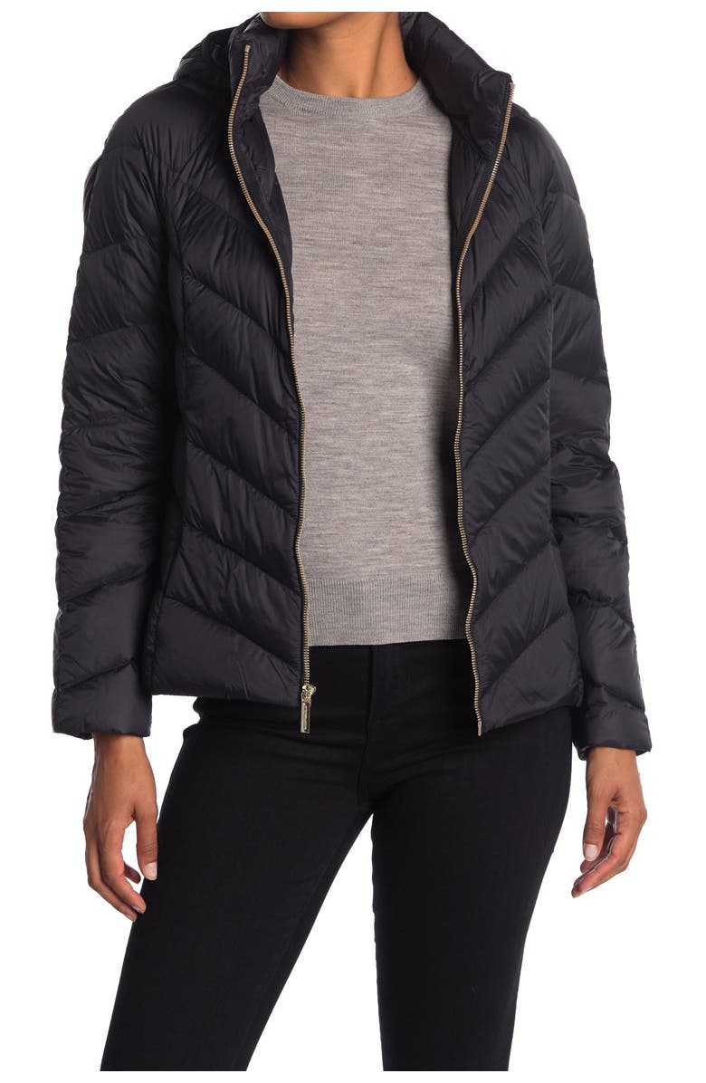 Michael Kors Short Packable Puffer Jacket, Alternate, color, 