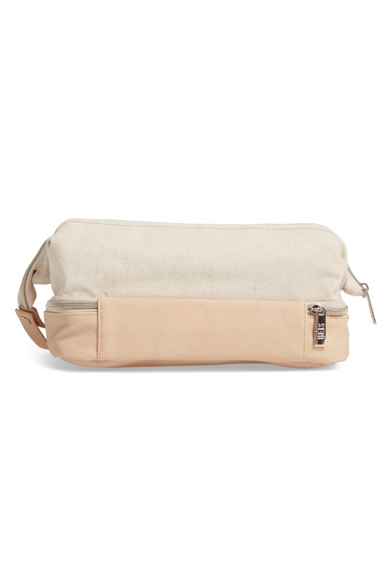 The Dopp Cosmetics Case, Alternate, color, BEIGE