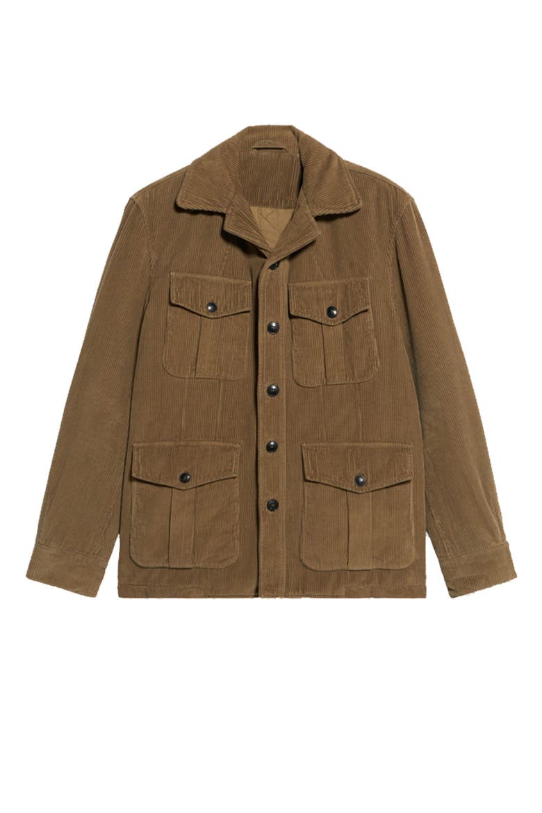 Saharan Corduroy Jacket, Main, color, Taupe