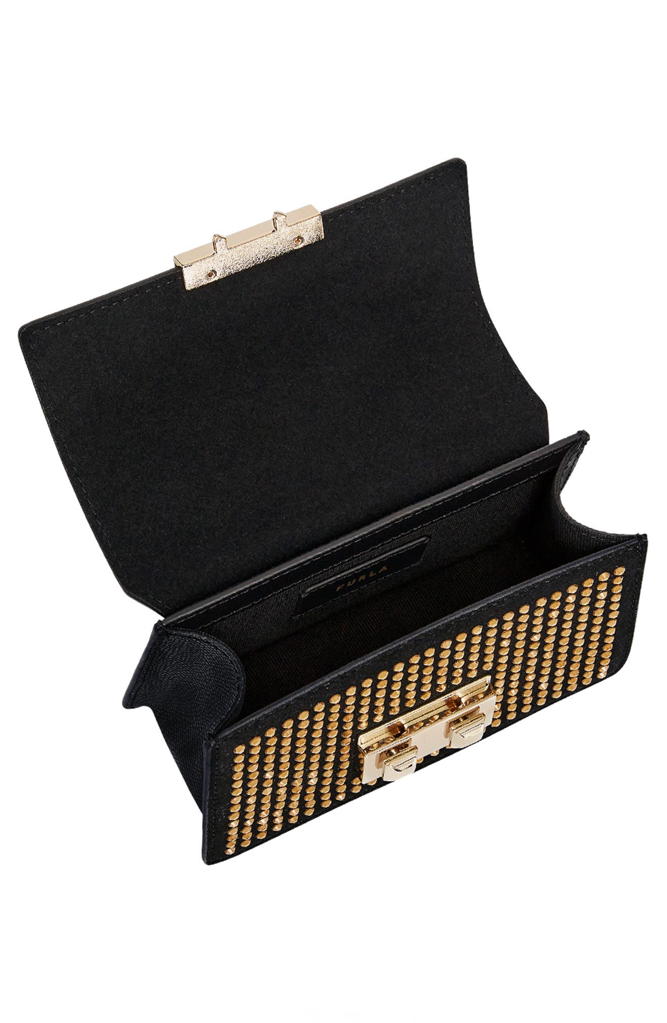 Furla Bella Mini Top Handle Satchel, Alternate, color, 