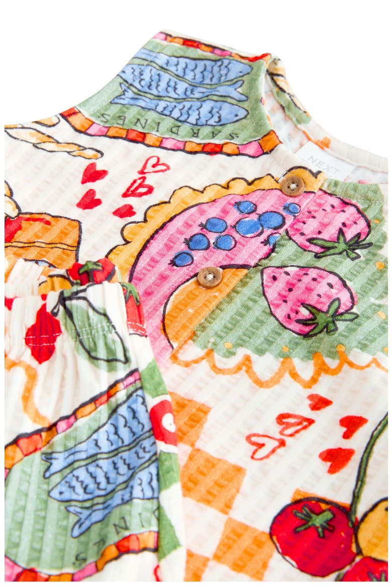 Kids' Rib Top & Shorts Set, Alternate, color, MULTI