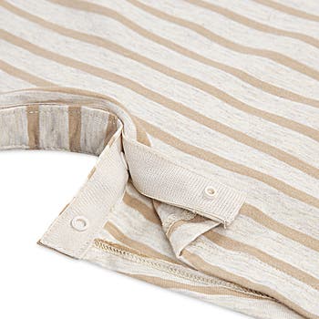 Stripe Romper & Bucket Hat Set