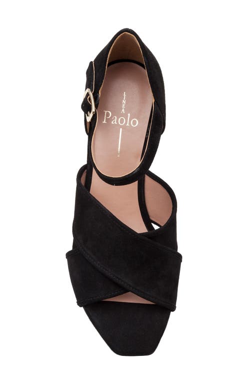 Linea Paolo Imogene Platform Sandal In Black