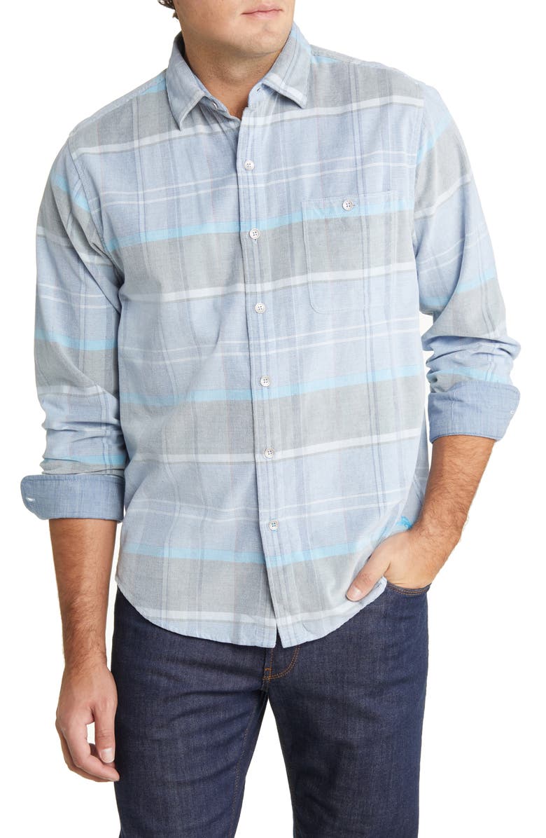 Tommy Bahama Coastline Corduroy Button-Up Shirt, Main, color,