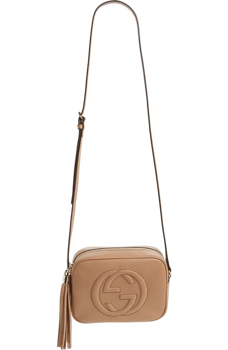 Gucci Disco Leather Bag, Main, color,