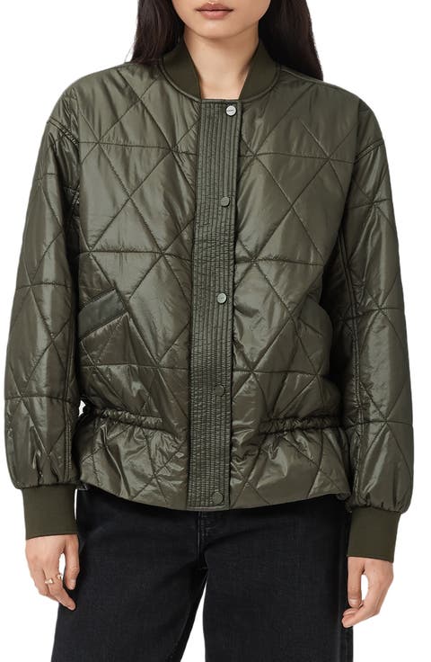 Alii Quilted Bomber Jacket