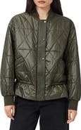 AllSaints Alii Quilted Bomber Jacket