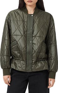 AllSaints Alii Quilted Bomber Jacket