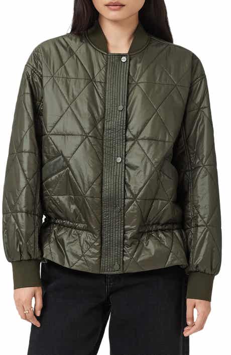 AllSaints Alii Quilted Bomber Jacket