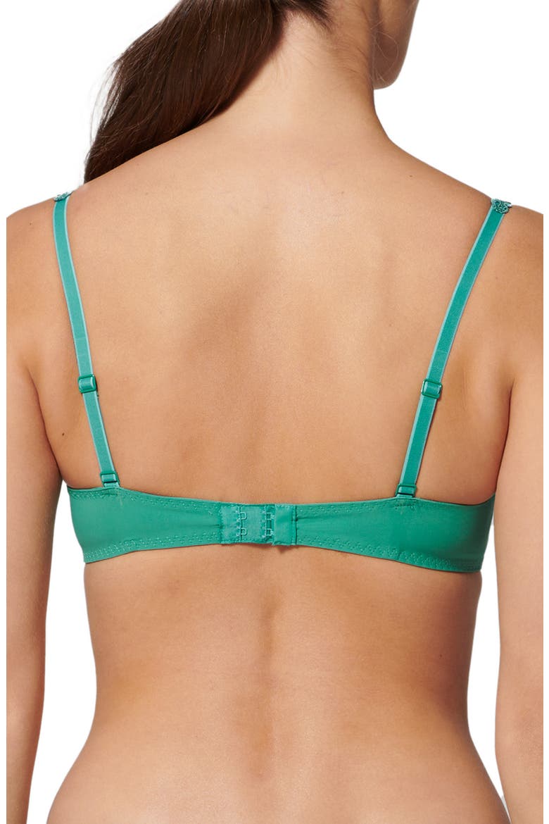 Saga Underwire Demi Bra, Alternate, color, GARDEN GREEN