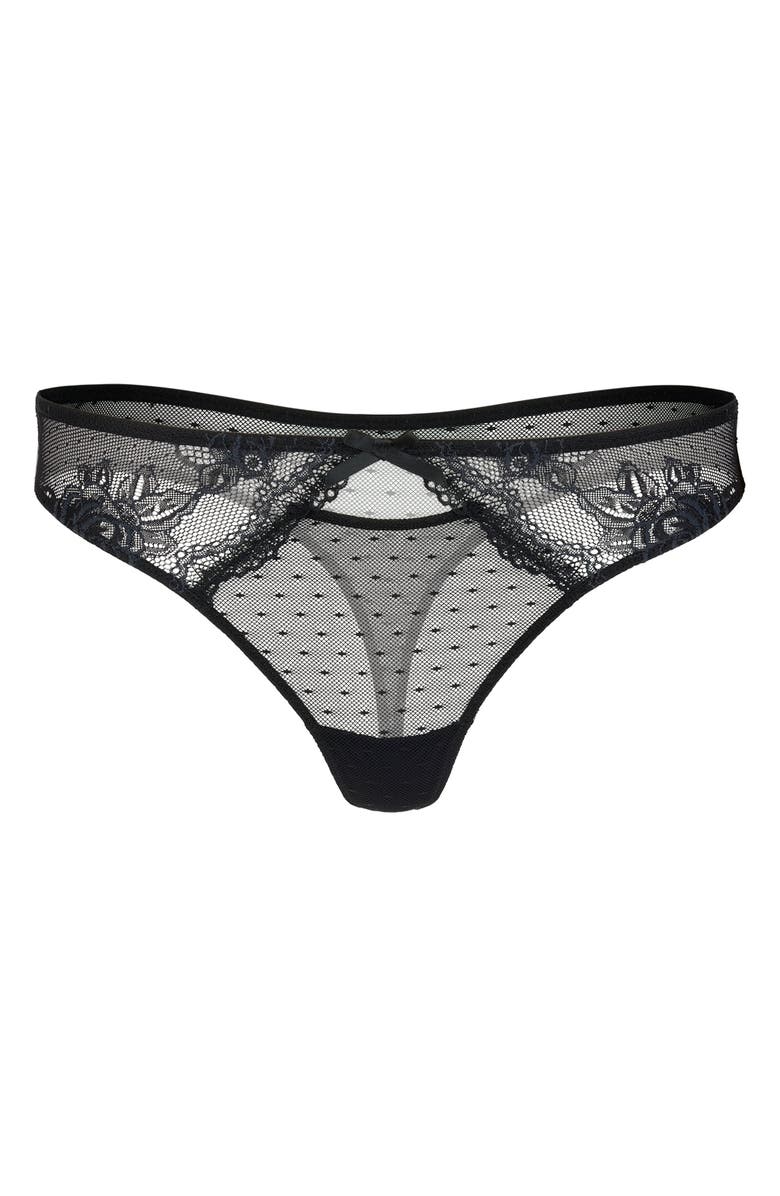 Adore Me Cordelia Thong Panties, Alternate, color, 