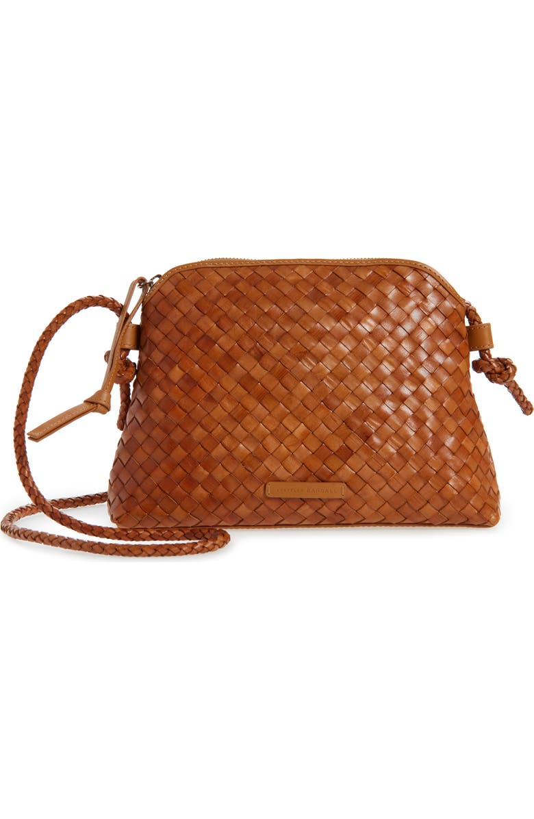 Loeffler Randall Mallory Woven Leather Crossbody Bag, Main, color,