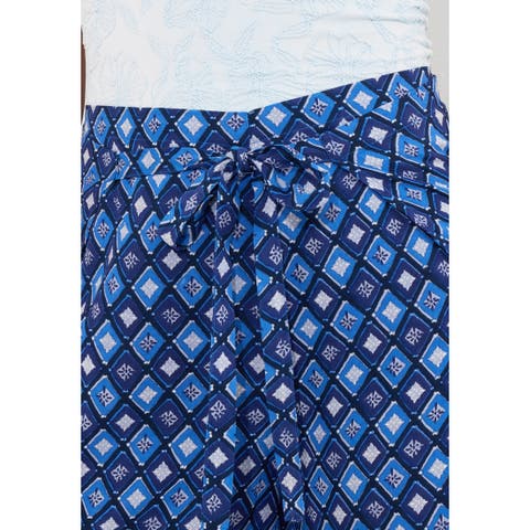 Wide Leg Tie Front Pants