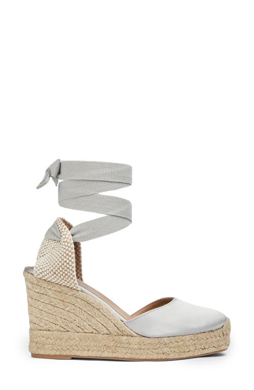 Lk Bennett Esmerelda Ankle Wrap Wedge Sandal