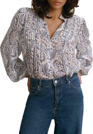 MINT VELVET Paisley Print Blouse